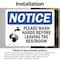 Signmission Safety Culture Sign, 7 in Width, Vinyl Decal, Rectangle OS-2PACK-NS-D-57-L-16369 - alternate 4